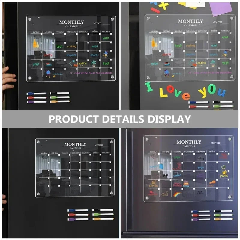 Fridge Magnet Calendar β Stay Organized in Style