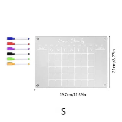 Fridge Magnet Calendar – Stay Organized in Style