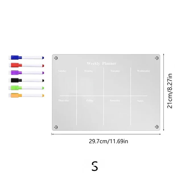 Fridge Magnet Calendar – Stay Organized in Style