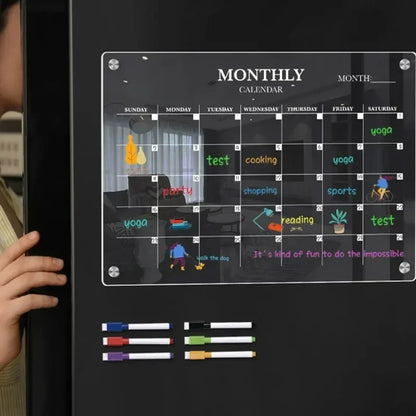 Fridge Magnet Calendar – Stay Organized in Style