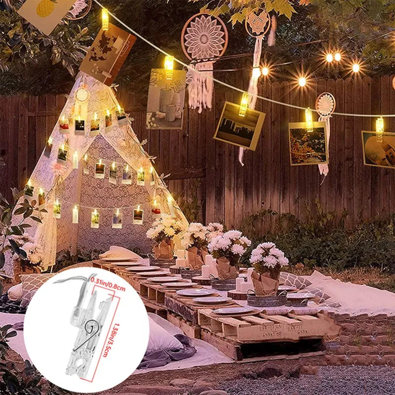 Photo Clip String Lights – Light Up Your Memories