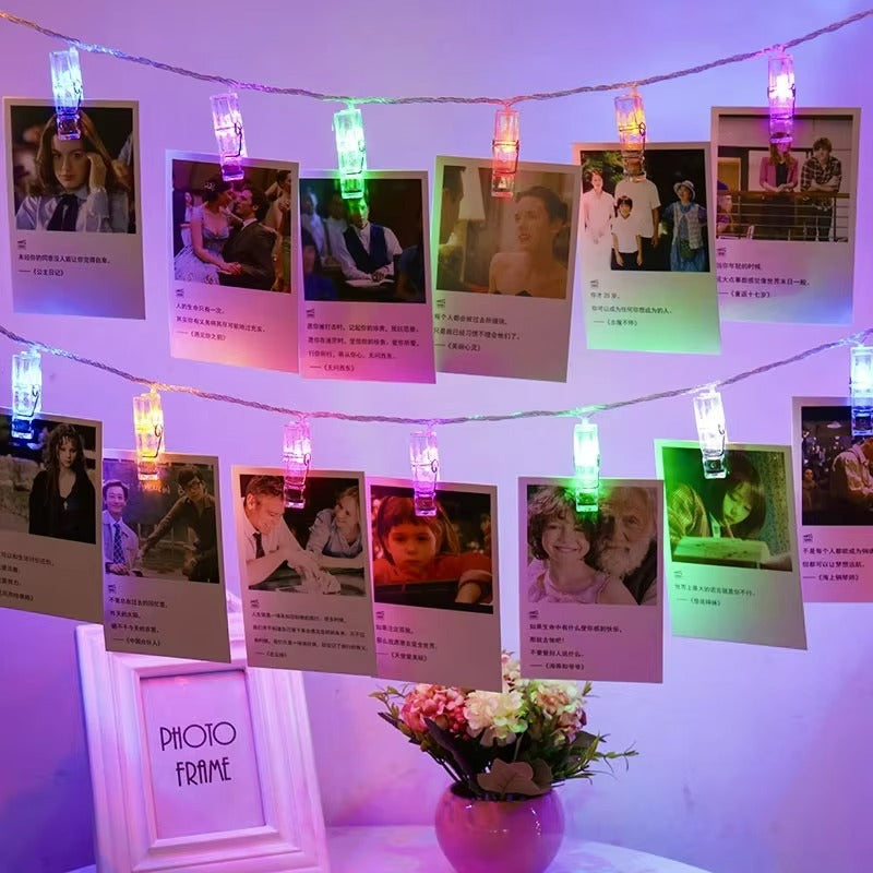 Photo Clip String Lights – Light Up Your Memories